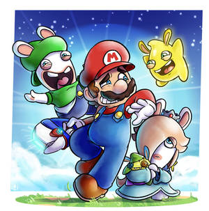 Mario + Rabbids : They're Bwack