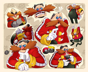 Sonic : Some Eggman Sketchs