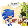 Sonic IDW : Chili dog vs Mustard Burger