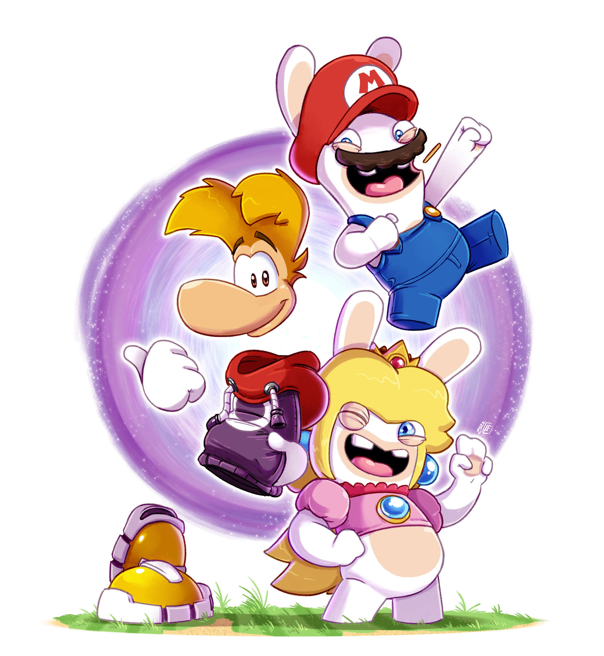 Mario + Rabbids And Rayman Sparks of Hope by FrancoisL-Artblog on ...