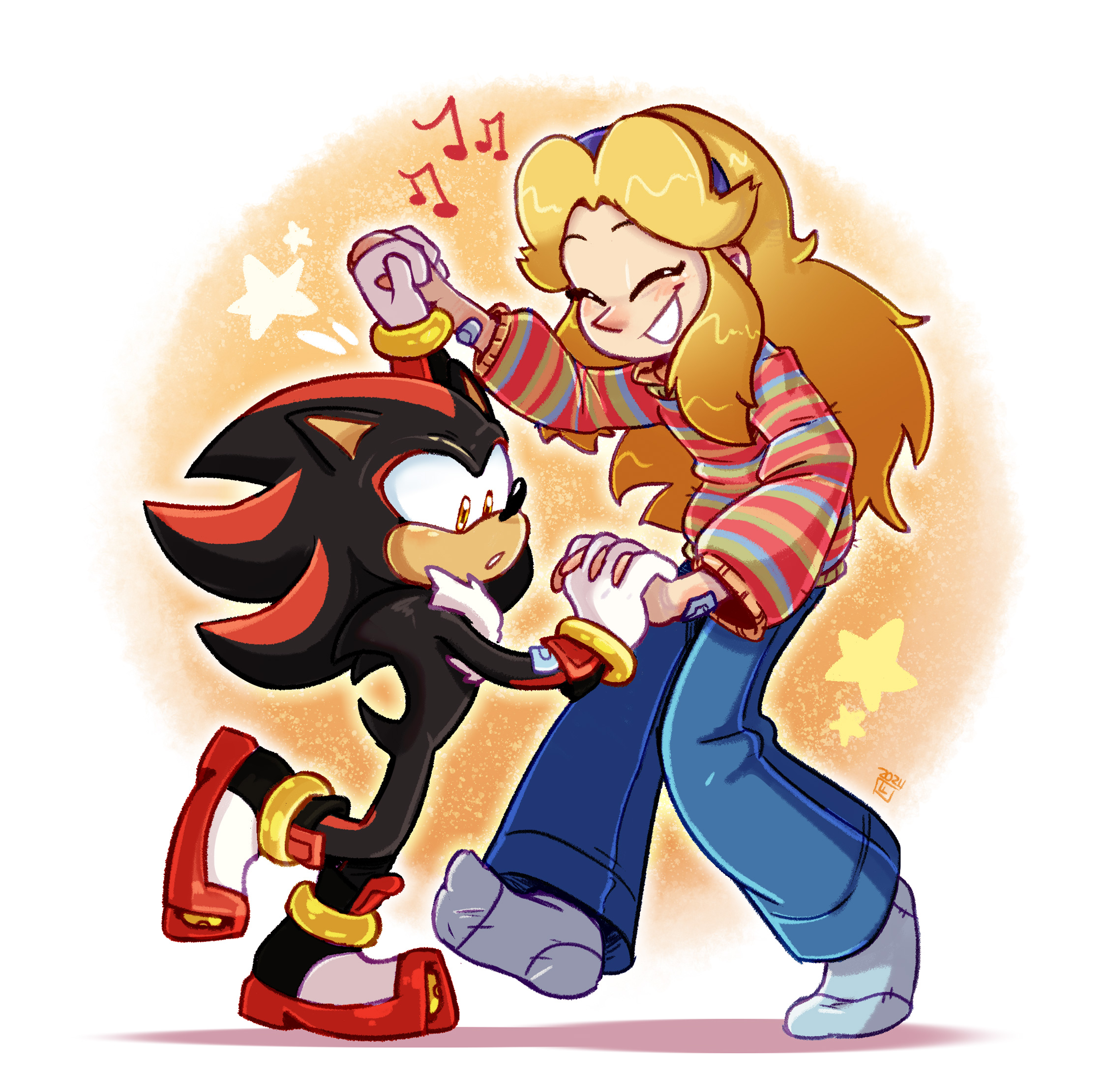 Maria Shadow Sonic : Shadow and Maria by FrancoisL-Artblog on DeviantArt