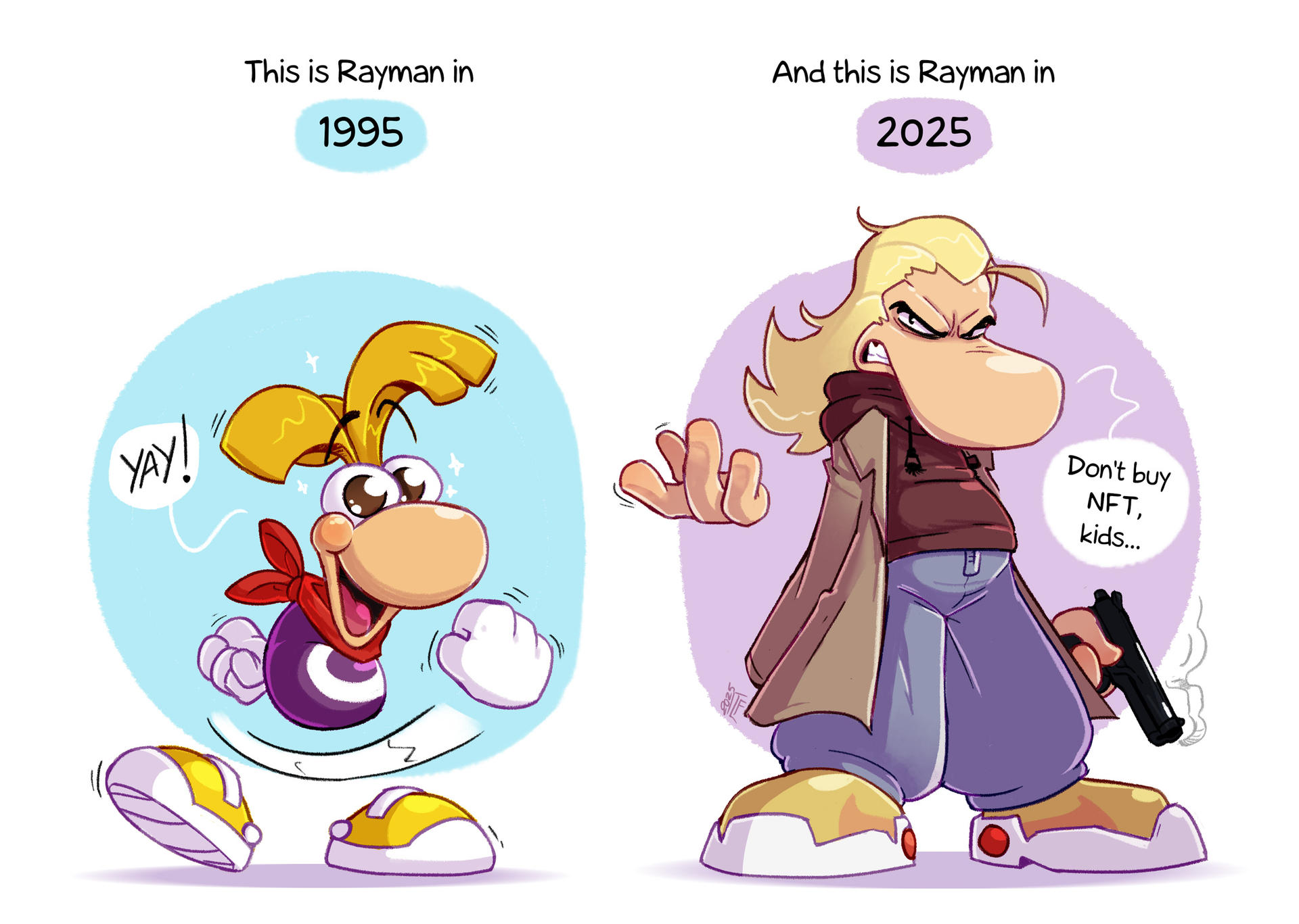 Rayman Evolution by FrancoisL-Artblog on DeviantArt