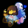 Undertale : Frisk and Sans