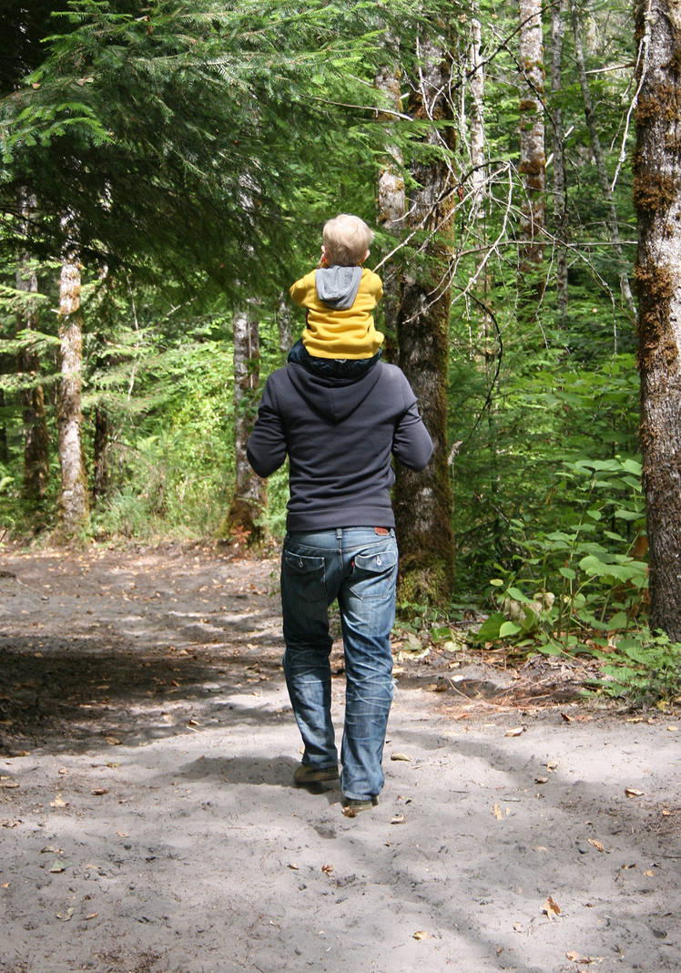 Father and Son I by IQuitCountingStock