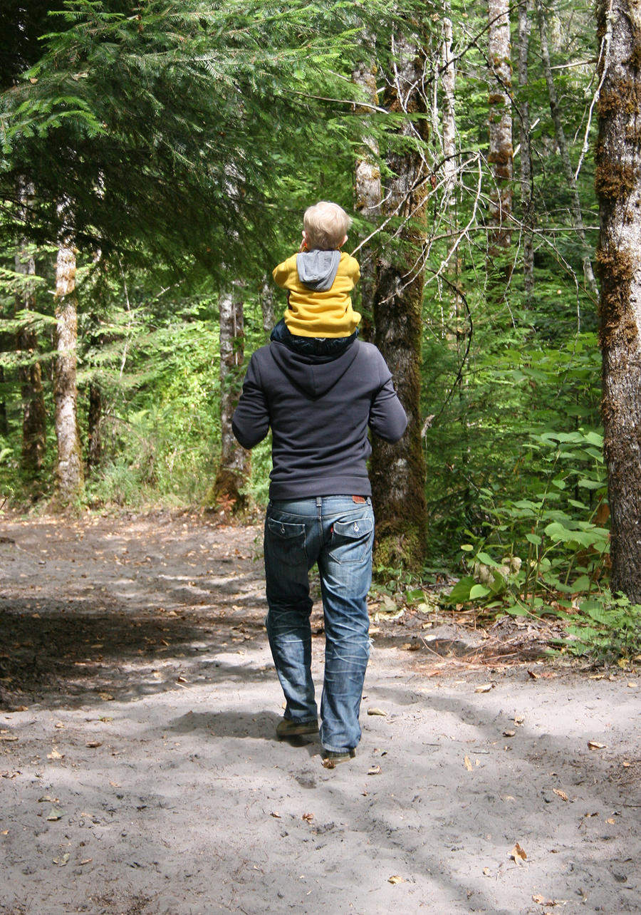 Father and Son I by IQuitCountingStock