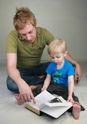 Father and Son Reading I