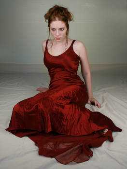 Woman Red Dress VIII