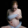 Woman pregnant V
