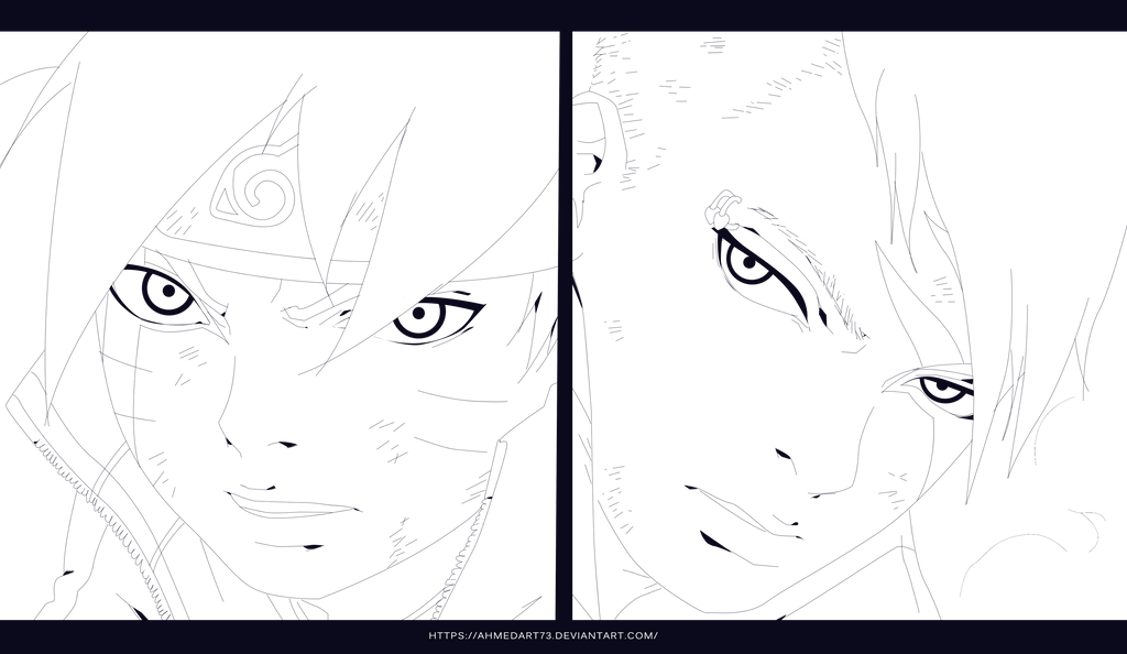 Boruto Naruto Next Generations Chapter 25 Lineart By Ahmedart73 On Deviantart Boruto Naruto Next Generations Chapter 25 Lineart By Ahmedart73 On Deviantart