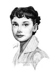 By Ahmed Art73 Audrey Hepburn