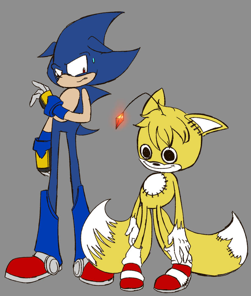 Tails Doll over Metal Sonic [Sonic CD (2011)] [Mods]