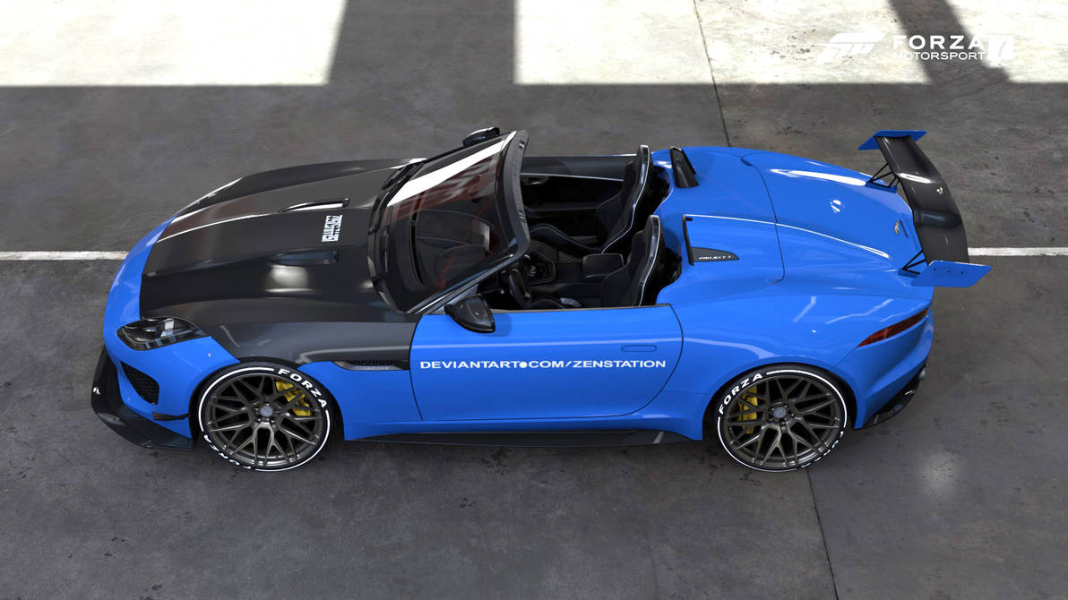 F-TYPE PROJECT 7 EDICION FORZA by ZENSTATION on DeviantArt