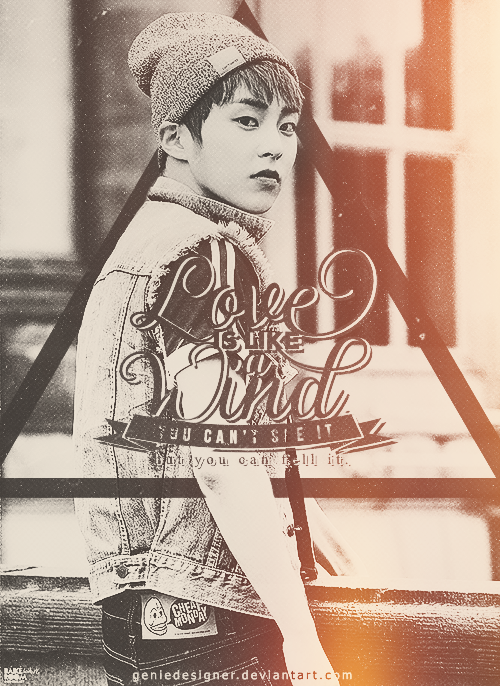 Typography | Happy birthday Xiumin.