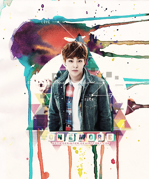 Xiumin - One More [Version 2 - Watercolour]