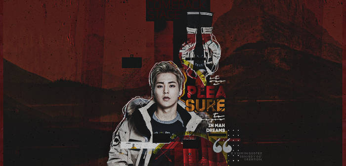 [PSD] Xiumin Collage - Pleasure by GENIEDYO