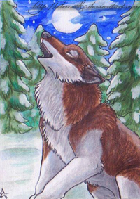 ACEO: My winter song