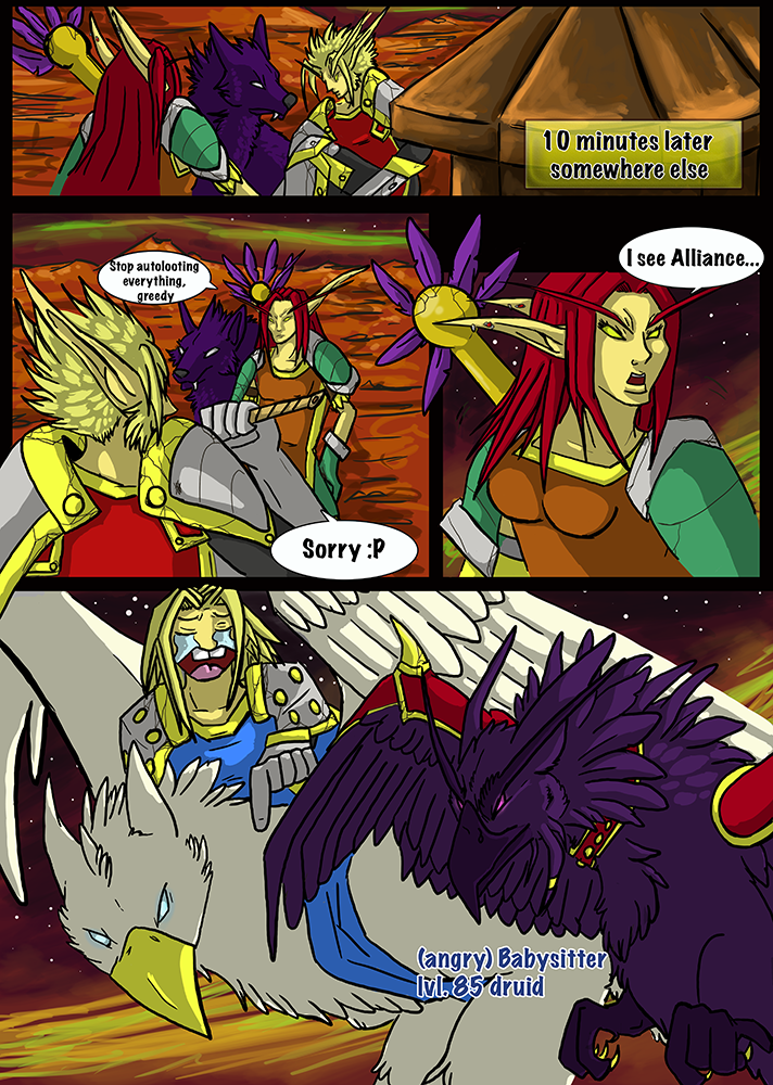 WoW: The Tale about one Babysitter - page 4