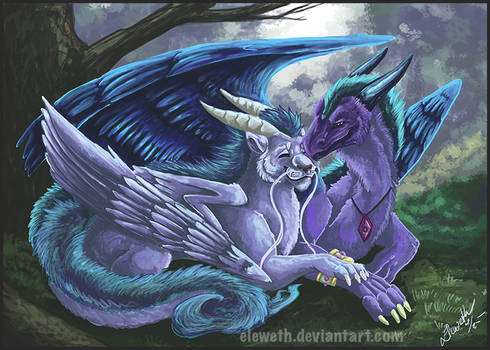 Speedpaint: Dragon love