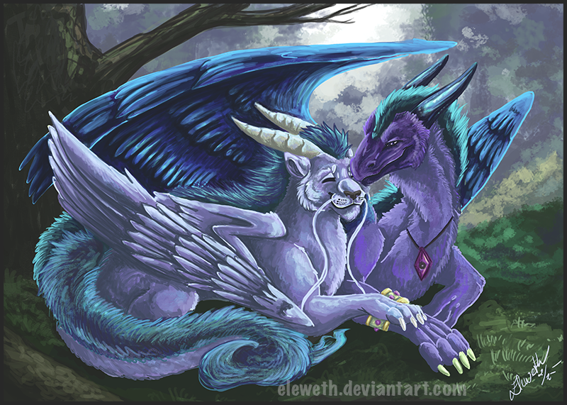 Speedpaint: Dragon love