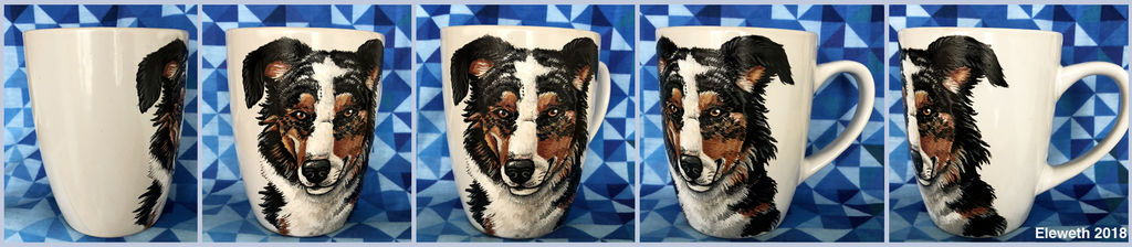 Painted mug: Zoey