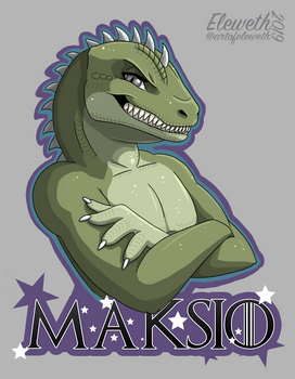 Badge: Maksio commission