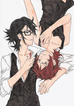 Yata Misaki, Saruhiko Fushimi - K