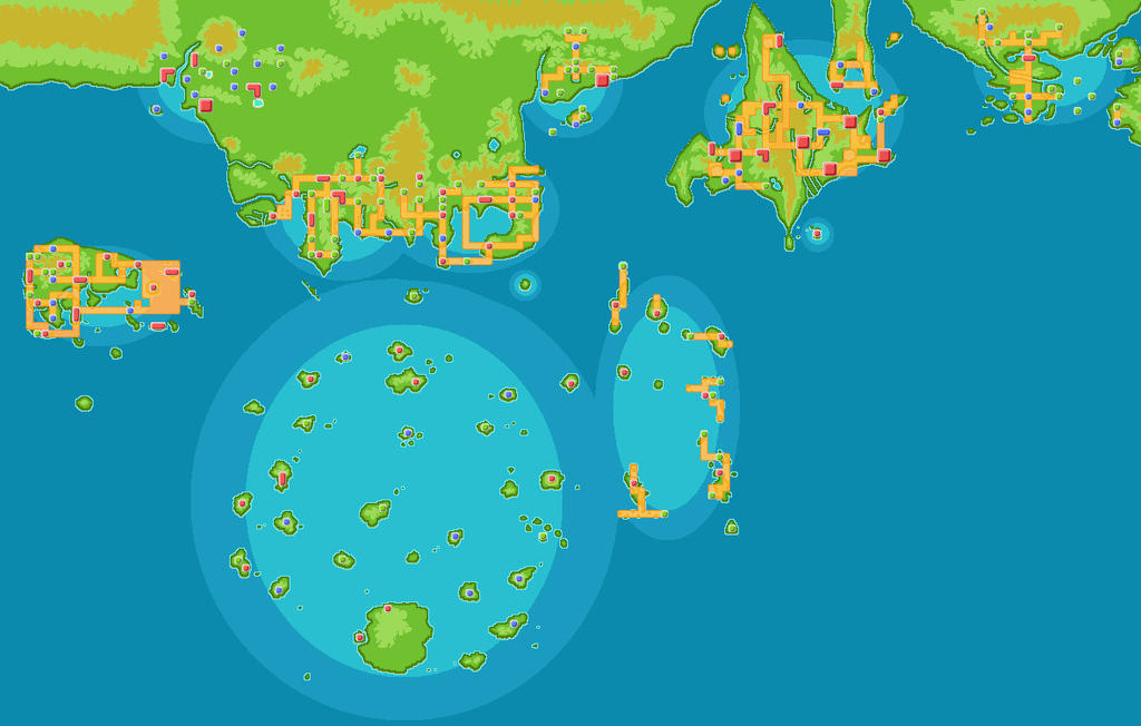 Pokemon World Map by moonlight-entity on DeviantArt