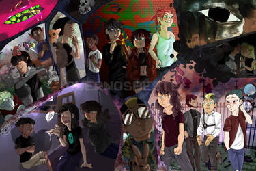 Collage of OCs