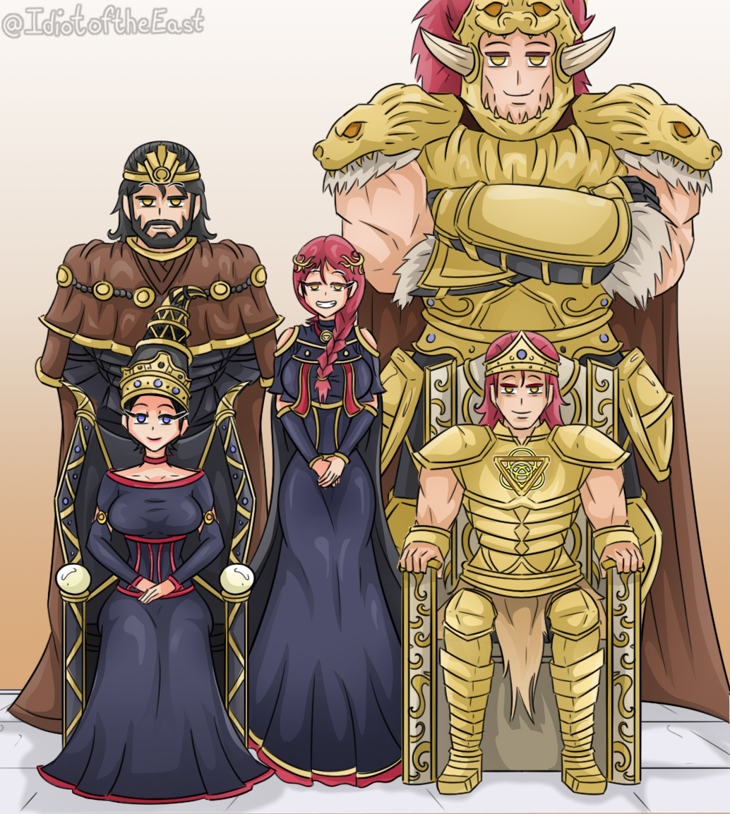 Rennala X Radagon Family Portrait by IdiotoftheEast on DeviantArt