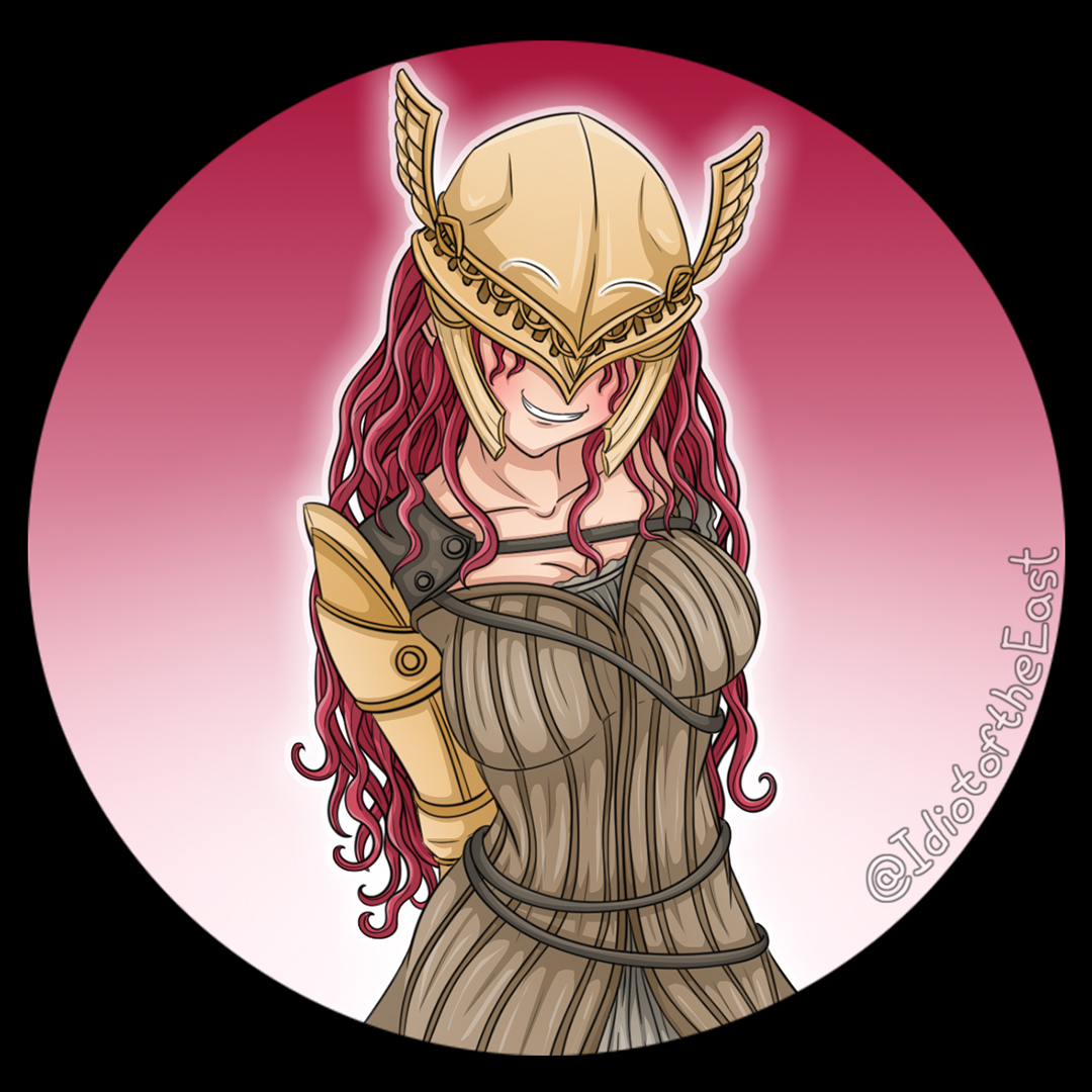 Lady Malenia - Elden Ring Fan Art by LadyLowrely on DeviantArt