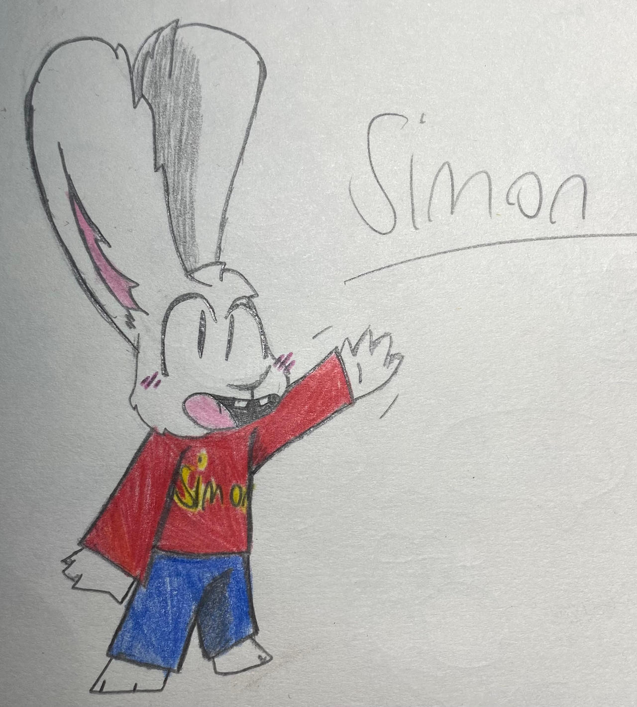 Simon! (Simon Super Rabbit Fan-art) by XxJanaaxX on DeviantArt