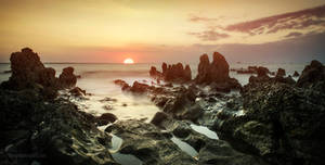 Vestey's Beach Sunset by heeeeman Vestey's Beach Sunset by heeeeman