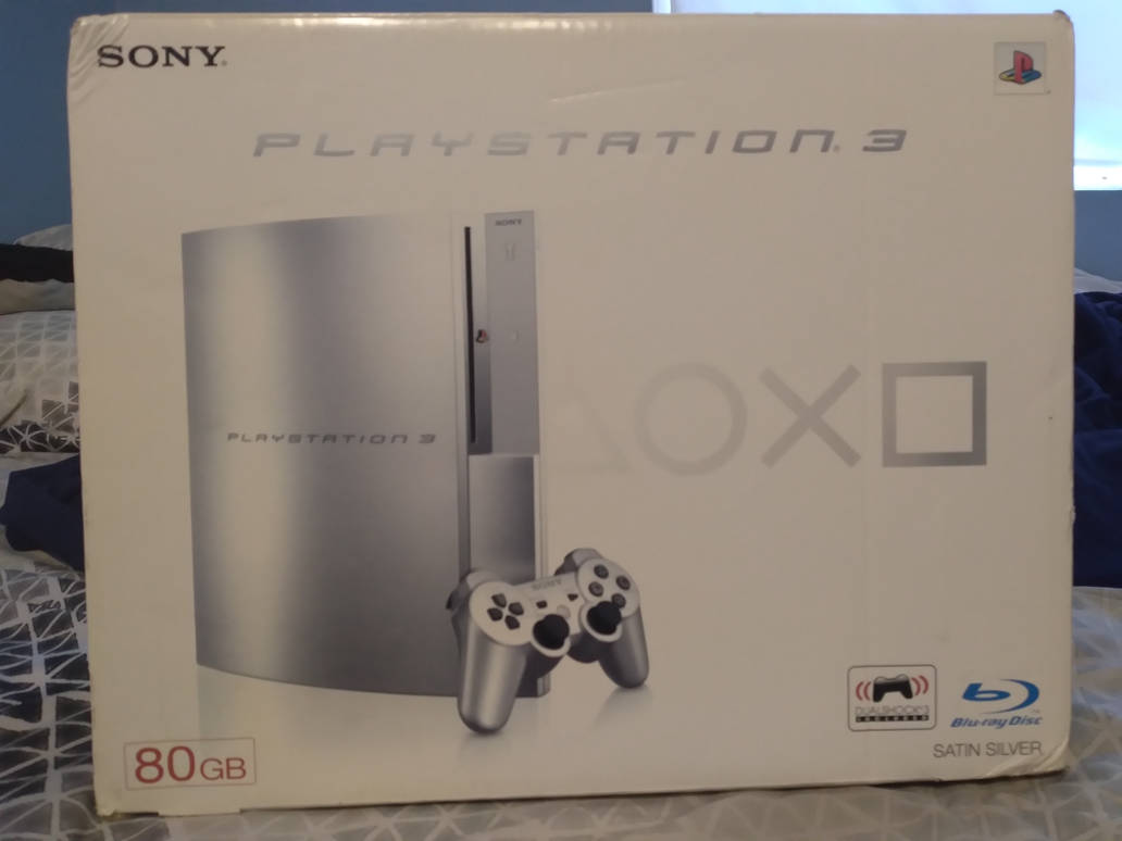 Satin Silver PS3 by BlueberryShikua on DeviantArt