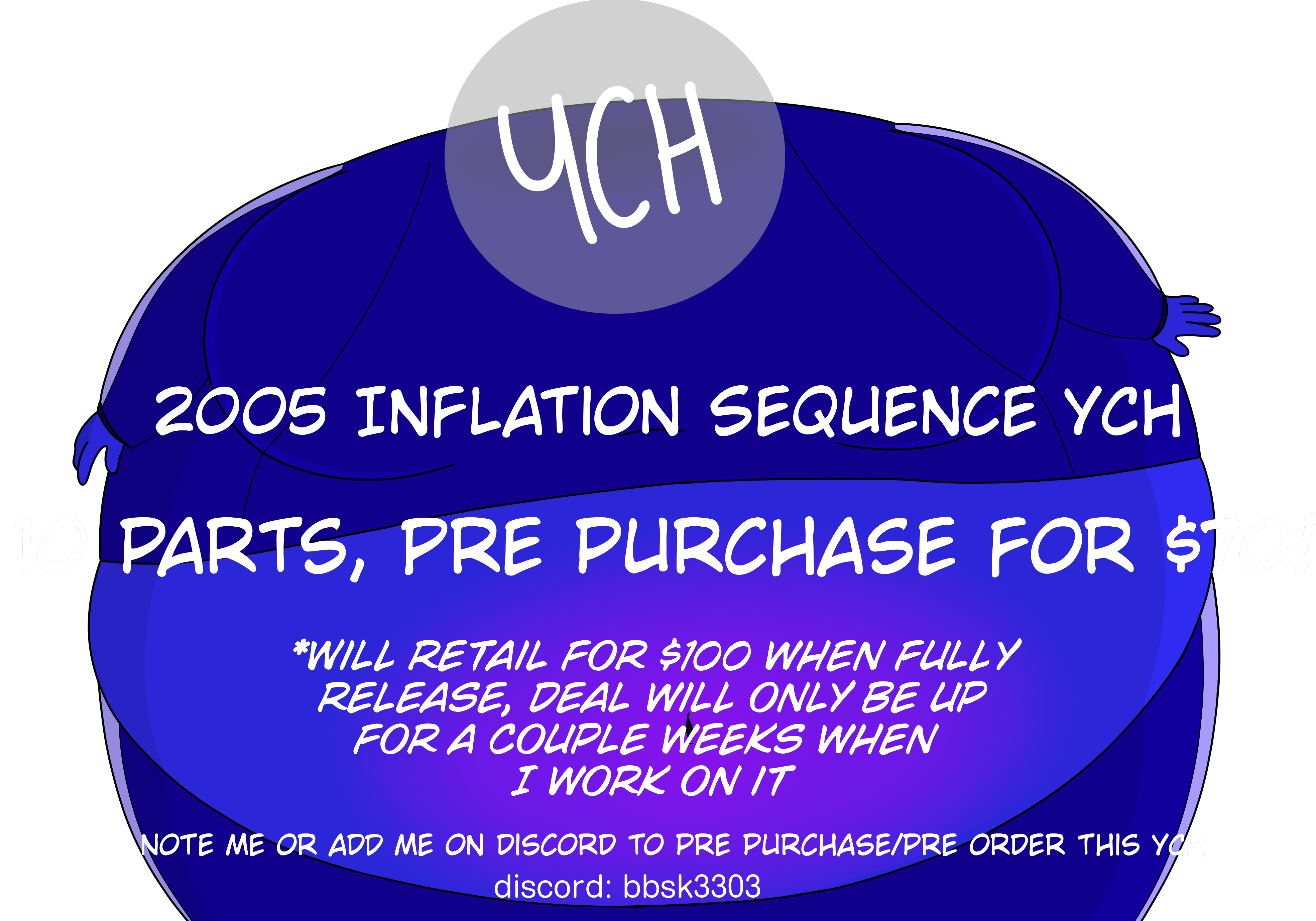 Ych Inflation 2005 Inflation Sequence YCH by BerryBunGina on DeviantArt