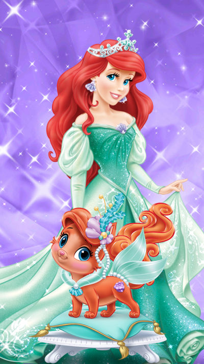 Ariel And Treasure by Mileymouse101 on DeviantArt