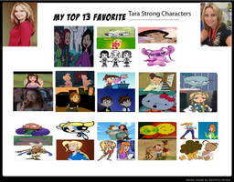 My Top 13 Favorite Tara Strong Characters
