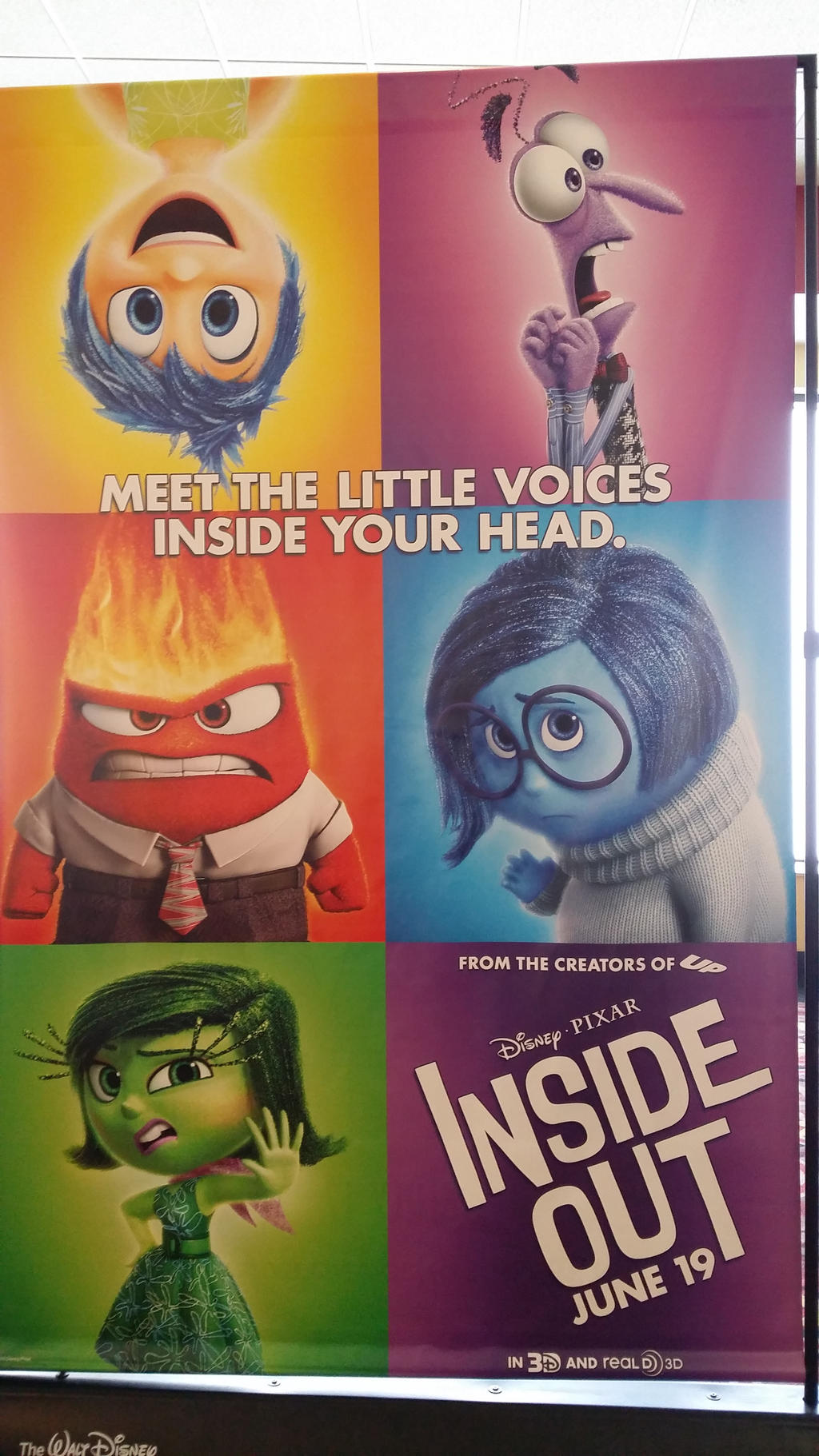 Inside Out Poster By Mileymouse101 On DeviantArt