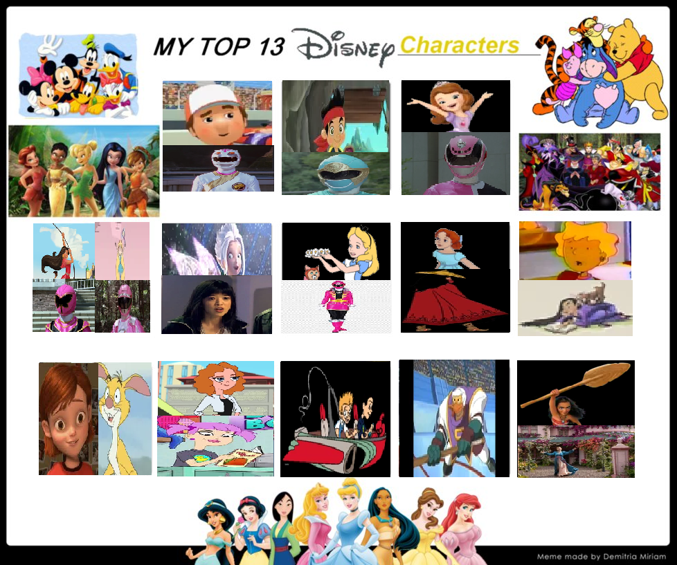 Disney Characters: The Ultimate Disney Character List for Mouseketeers