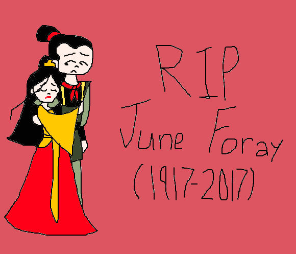 RIP June Foray by Mileymouse101 on DeviantArt