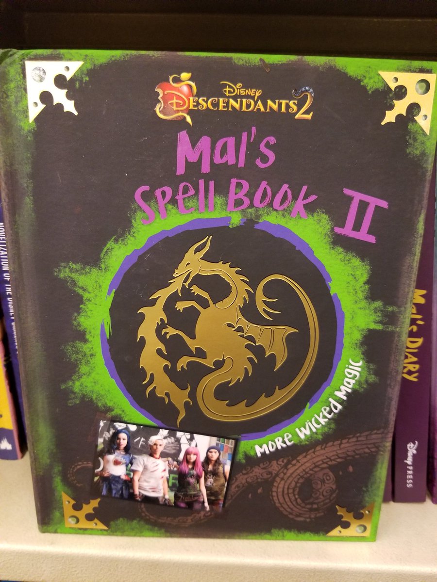 Mal's Spell Book II by Mileymouse101 on DeviantArt
