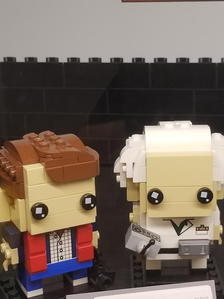 Mcfly Mouse Brickheadz Marty McFly And Doc Brown by Mileymouse101 on DeviantArt