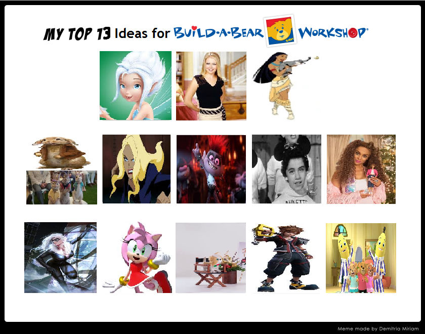 My Top 13 Ideas for Build-A-Bear Workshop by Mileymouse101 on DeviantArt