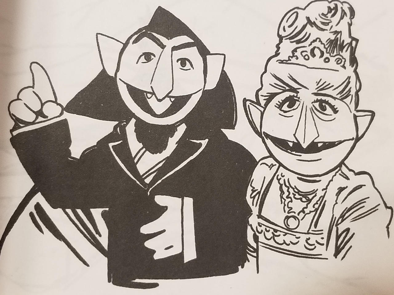 Count Countess Count von Count And The Countess by Mileymouse101 on DeviantArt
