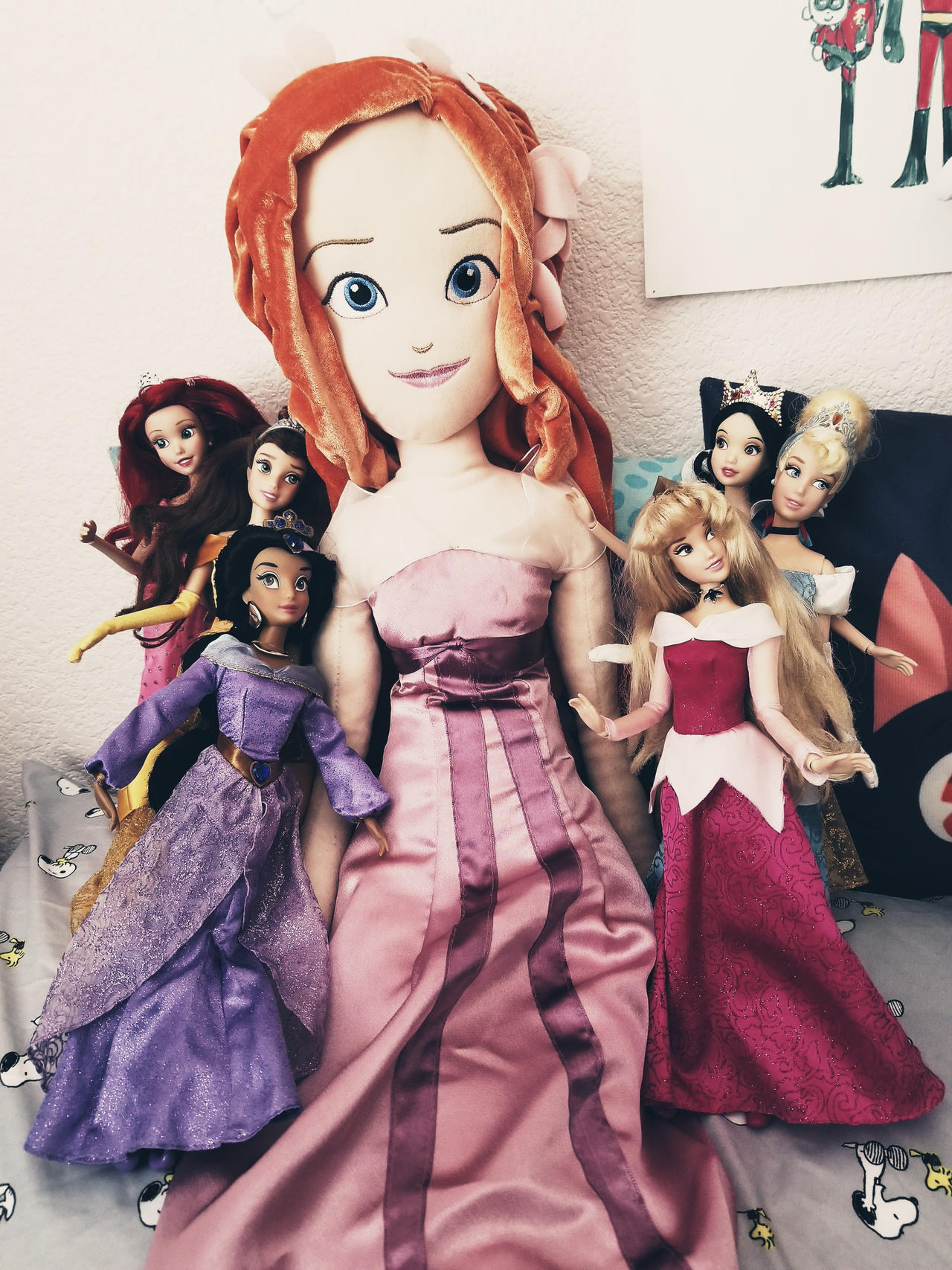 Disney Plush Princesses, Disney Princesses Dolls