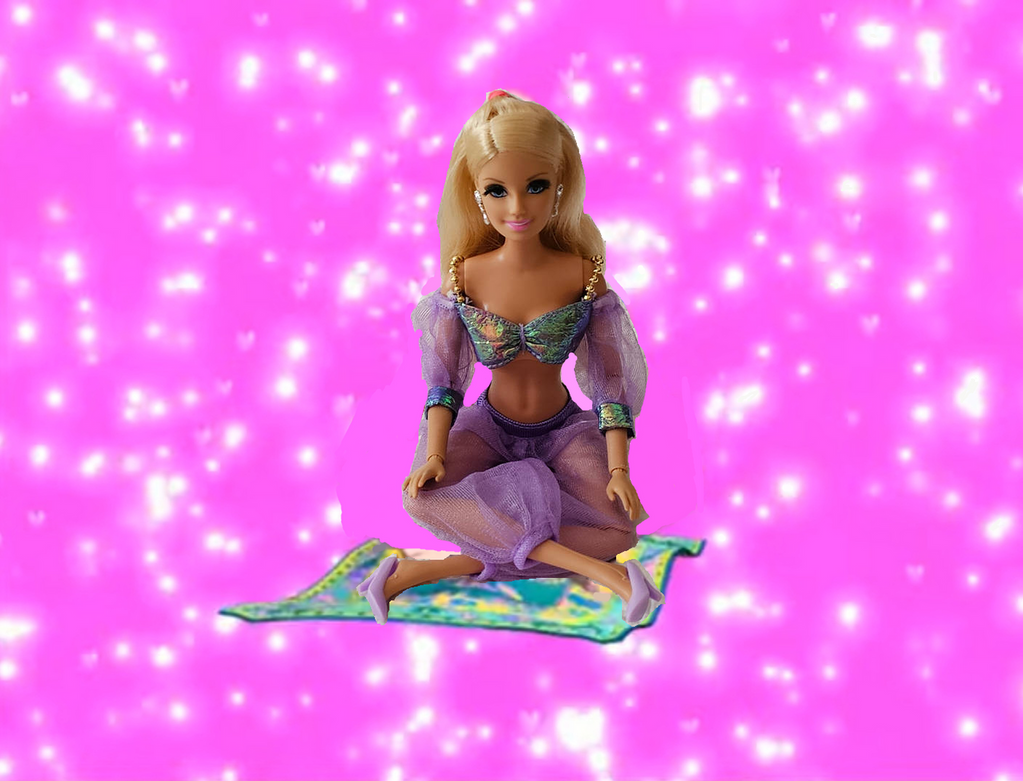 Barbie genie top