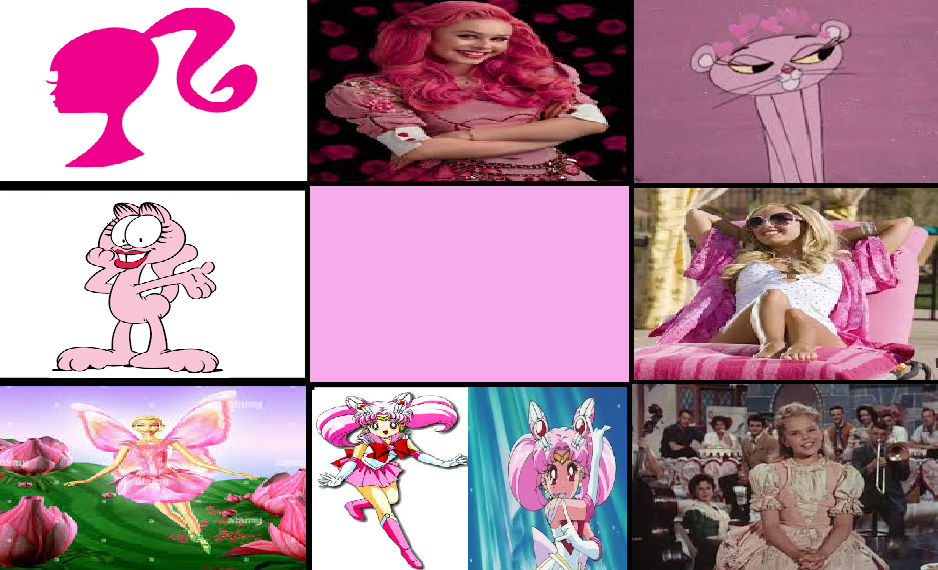 Pink Characters Icon More Pink Characters by Mileymouse101 on DeviantArt