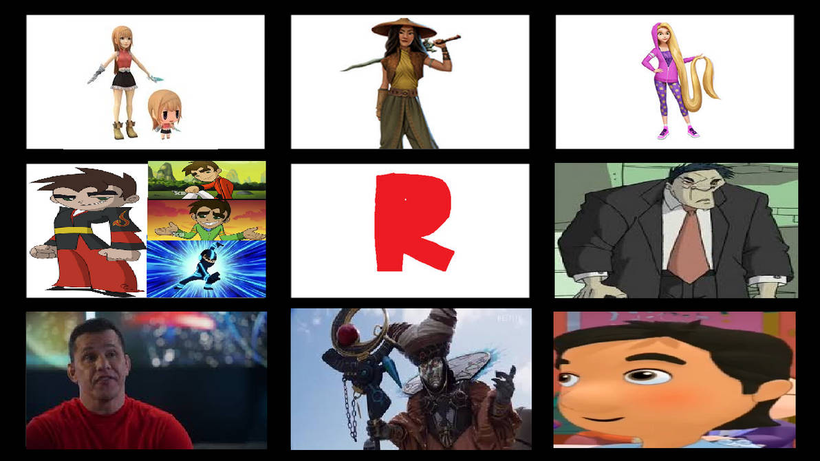 R Characters by Mileymouse101 on DeviantArt