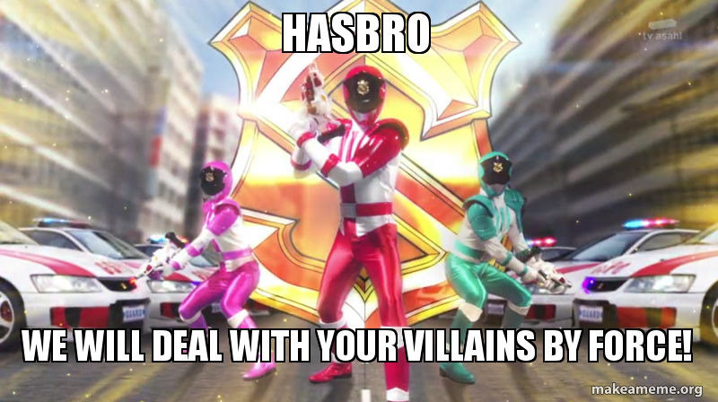 Hasbro Power Rangers Deviantart Because Hasbro Owns Power Rangers Now 2 by Omnianimeman2 on DeviantArt