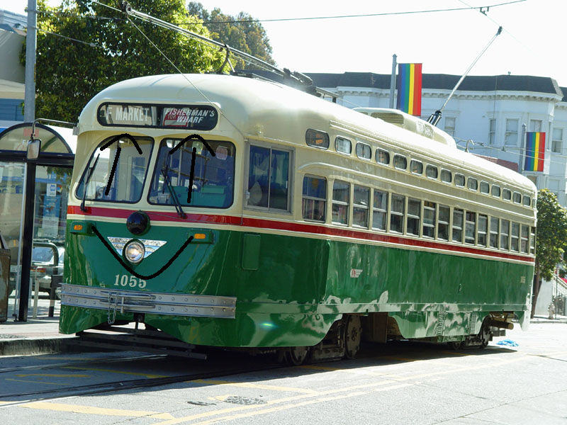 Trammy The Tram by silastrain on DeviantArt