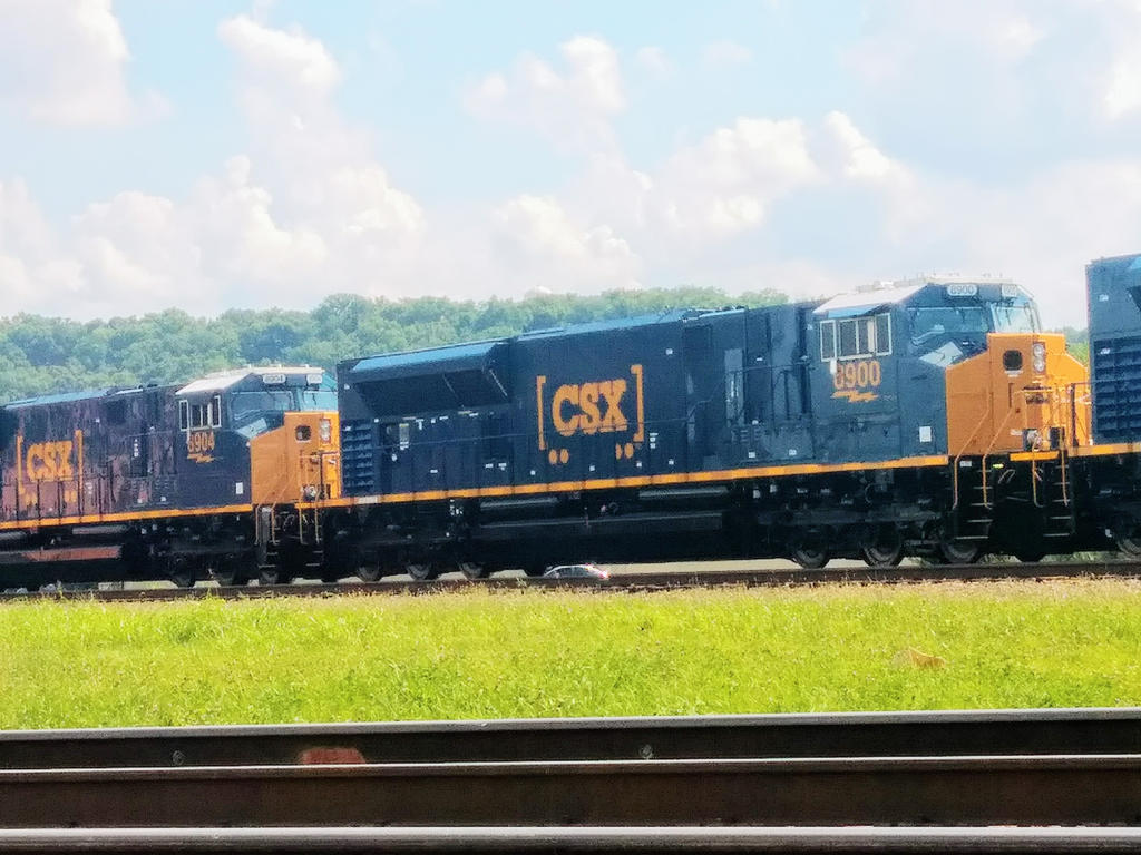 CSX 8904 And 8900 New SD70ACET-4 by cnichting08 on DeviantArt